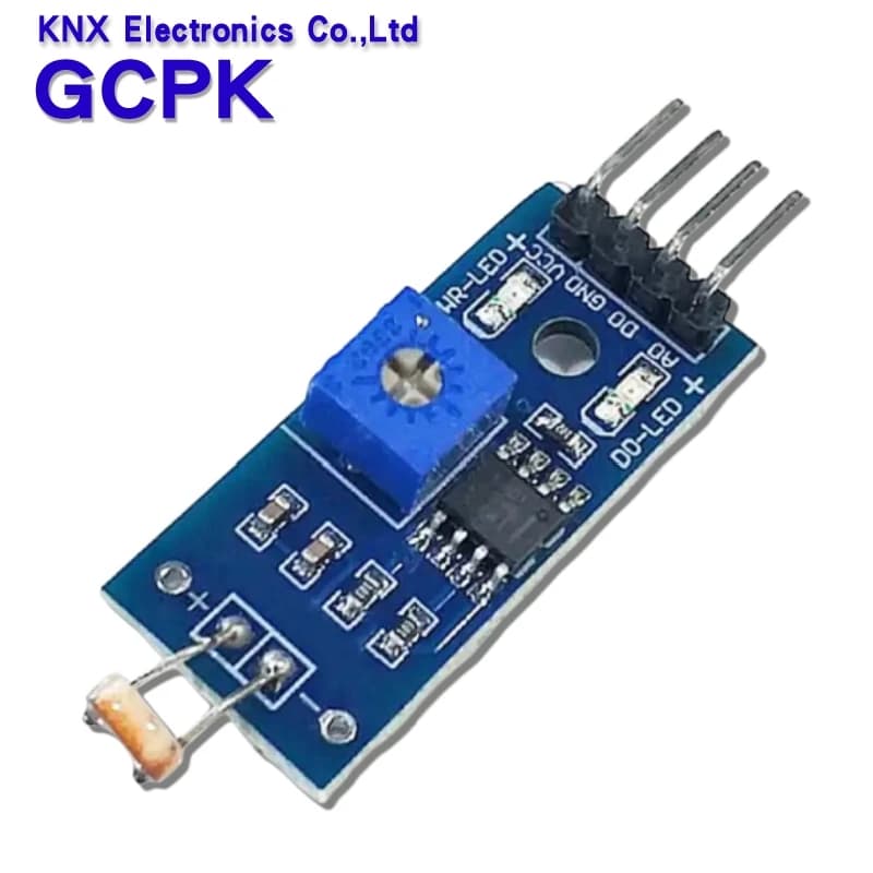 Photosensitive sensor module with 1 pcs sensitive optical resistance light detection for 4 pin arduino tea kit