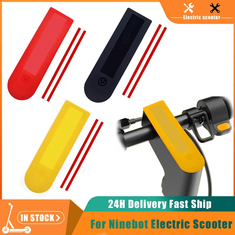 Cruscotto Display custodia in Silicone impermeabile resistente allo sporco nastro copertura del pannello per Segway Ninebot MAX G30 G30D Scooter elettrico parte