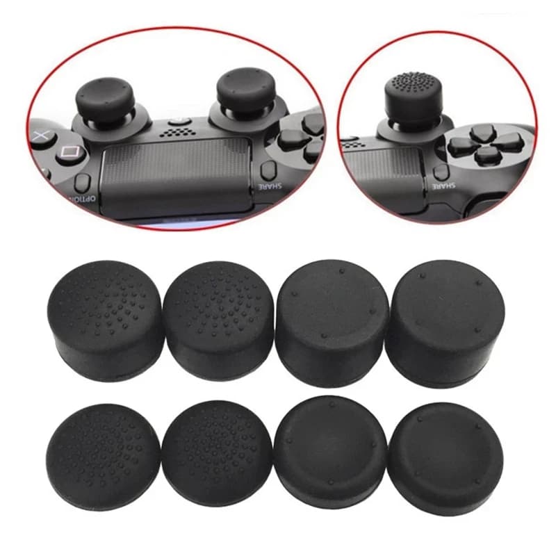8PCS Universale In Silicone Thumbstick Grips Anti-Slip Thumb Caps per PS4 PS5 Switch/Pro Xbox Controller di Gioco Joystick Accessori