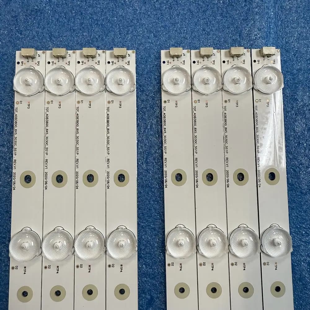 Striscia LED per Ph40b28dsgw PLE-4005FHD 006-P1K3387B LVF4000T E1 V1 V4 LEKT40B3800 L40B2800 TOT_40B3800 8X5 Ph40b28 006-P1K3387B