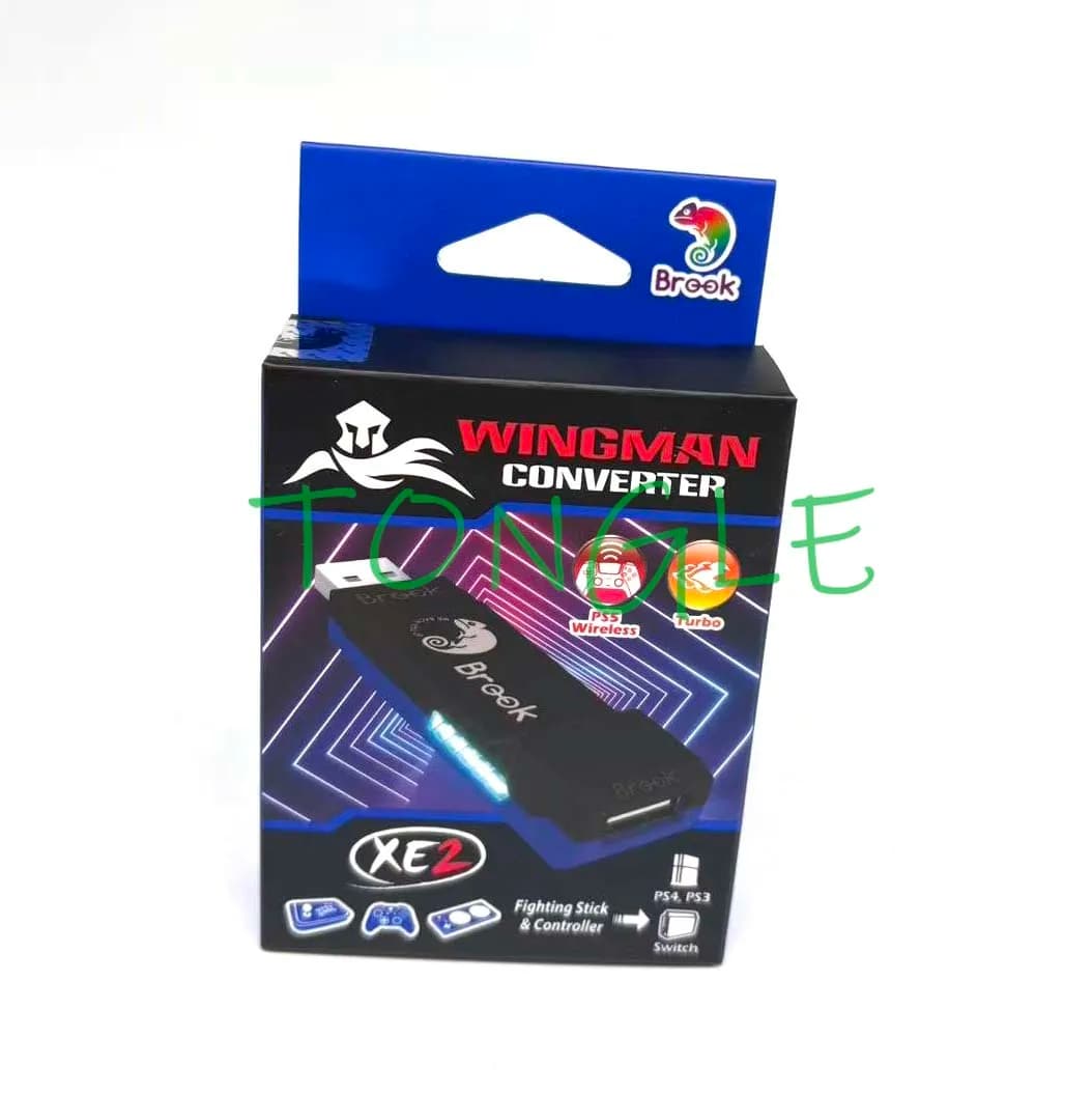 Brook Gaming: Convertitore Wingman XE2 per controller Xbox Series X/Xbox One/Elite 2/PS5/PS4/PS3/Switch per PS4/Switch/PC