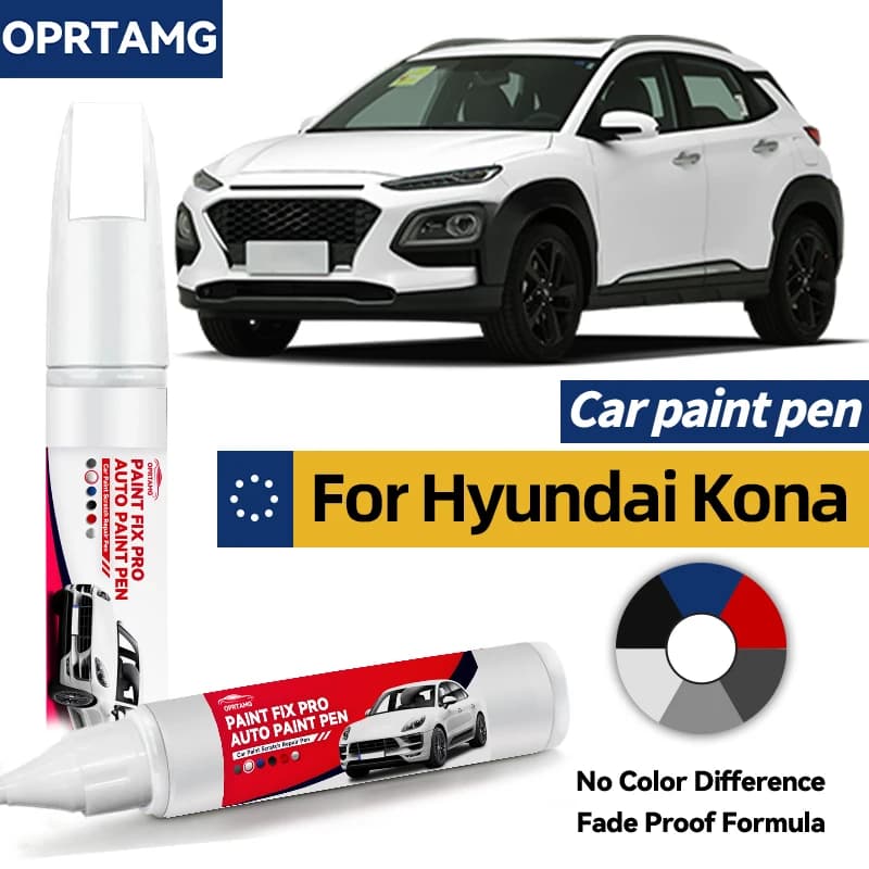 Car paint pen For Hyundai Kona 2017-2025 OS SX2 auto paint concealer pencil acrylic paints body repair car accessories detailing