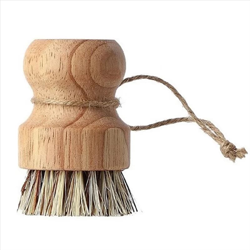 CQMF-Wooden Pot Scrubber Multi-Purpose Kitchen Wood Cleaning Brush Oil Pan Brush Stove Brush Dish Brush Kitchen Tools