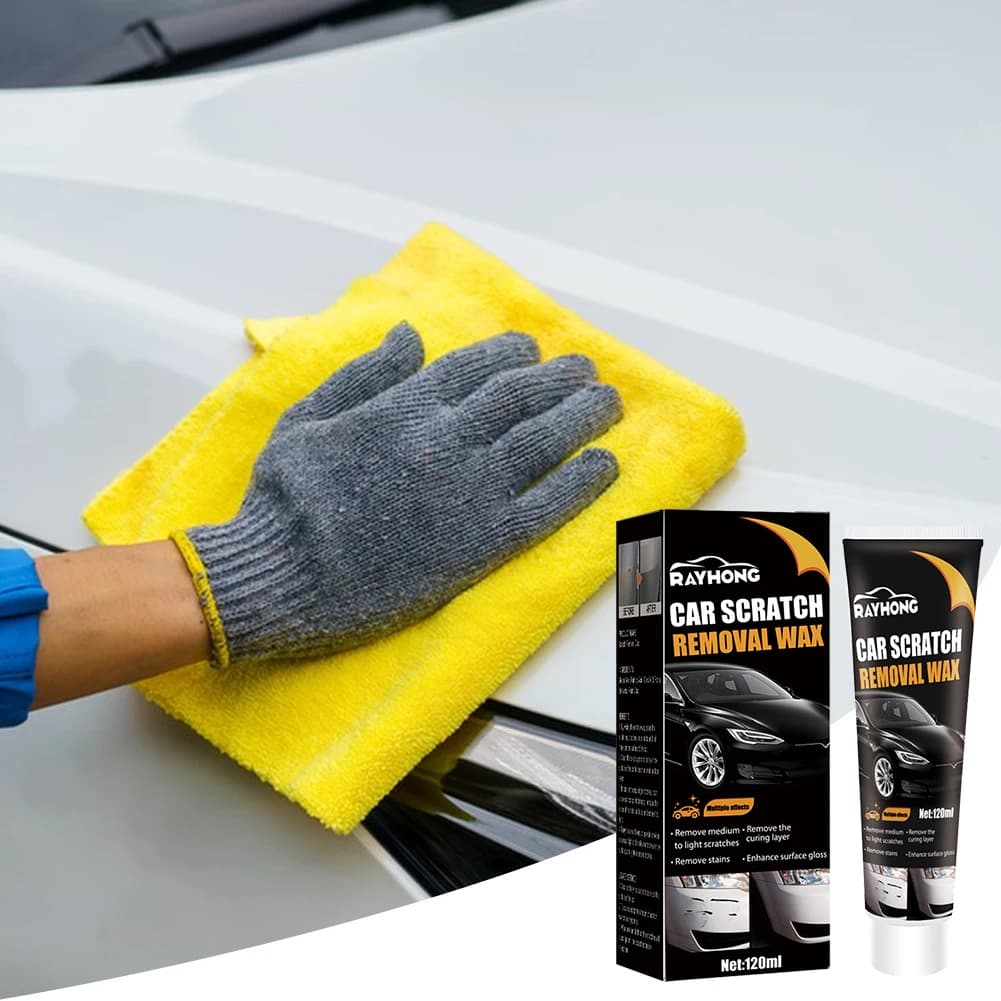 120ml Auto Polish Scratch Remover Rimuovere Macchie Auto Paint Scratch Repair Kit di Pulizia Rapido Fix Vernice Riparazione Cera Lucidante