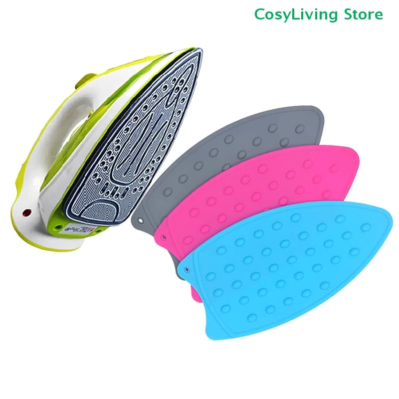 Copertura da stiro in silicone Protezione calda Resto Tappetini Superficie sicura Sottobicchiere in ferro Supporto per tappetino Tappetino da stiro Pannello isolante