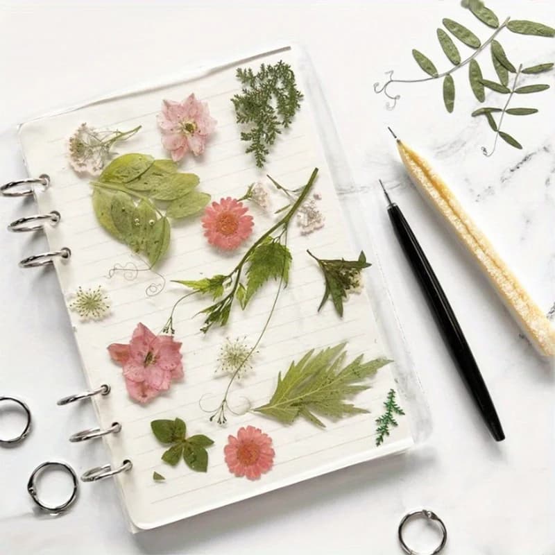 Binder Cover Acrylic Notebook A5 Organizer Notepad Filling For Protector Office