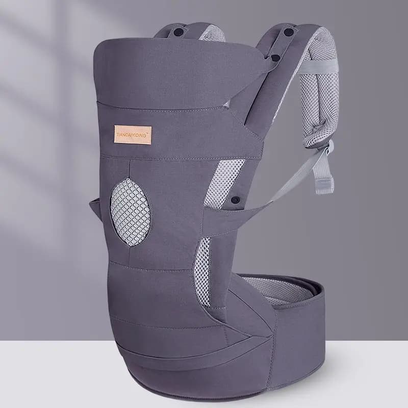 Marsupio Ergonomico Genius One Ding Leggero Quattro Stagioni Multifunzionale Nuovo Universale da Viaggio