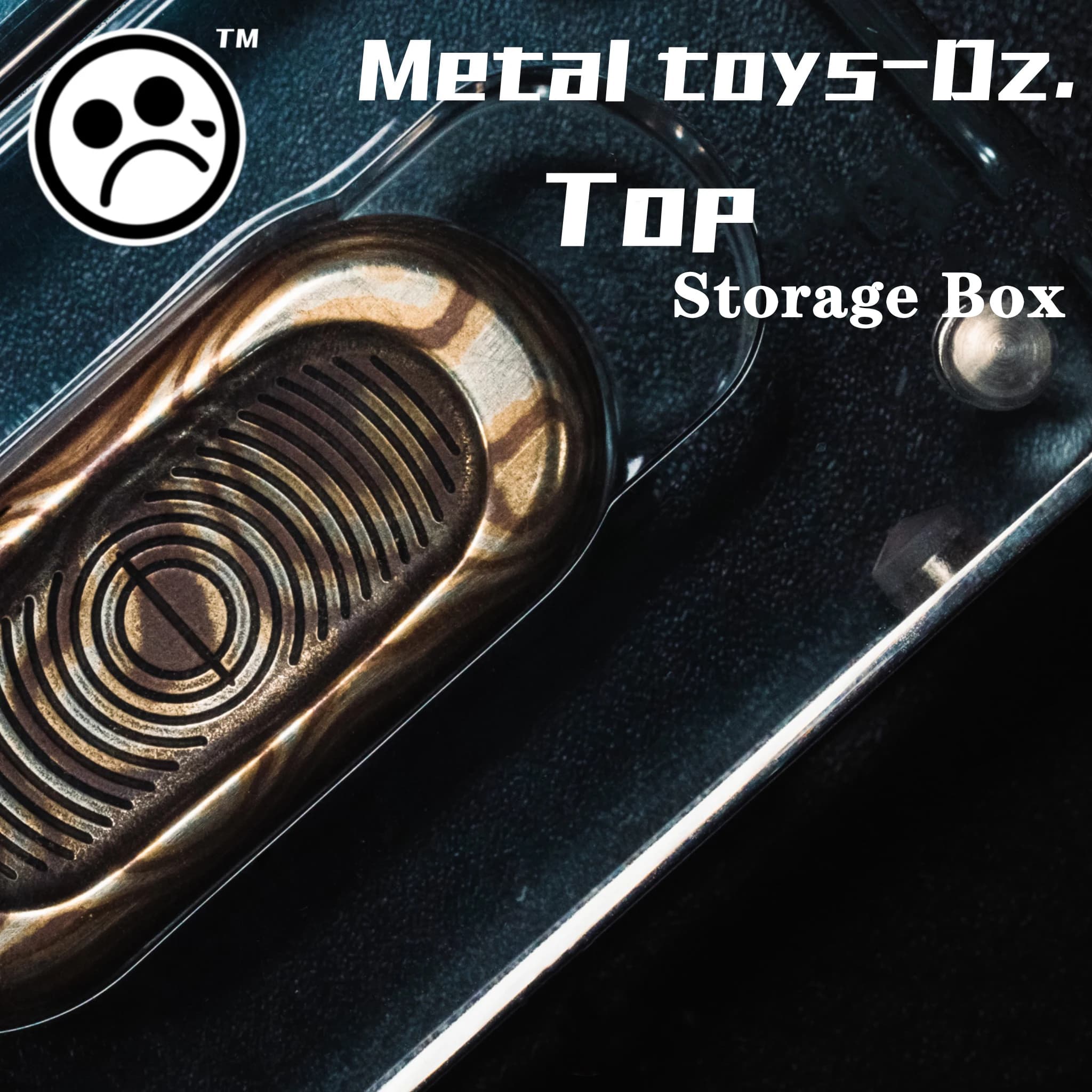 Giocattoli in metallo Dz Top Coin Storage Box Display Pc Box attrazione magnetica scatola a tre prove serbatoio interno impermeabile portatile può essere fai da te