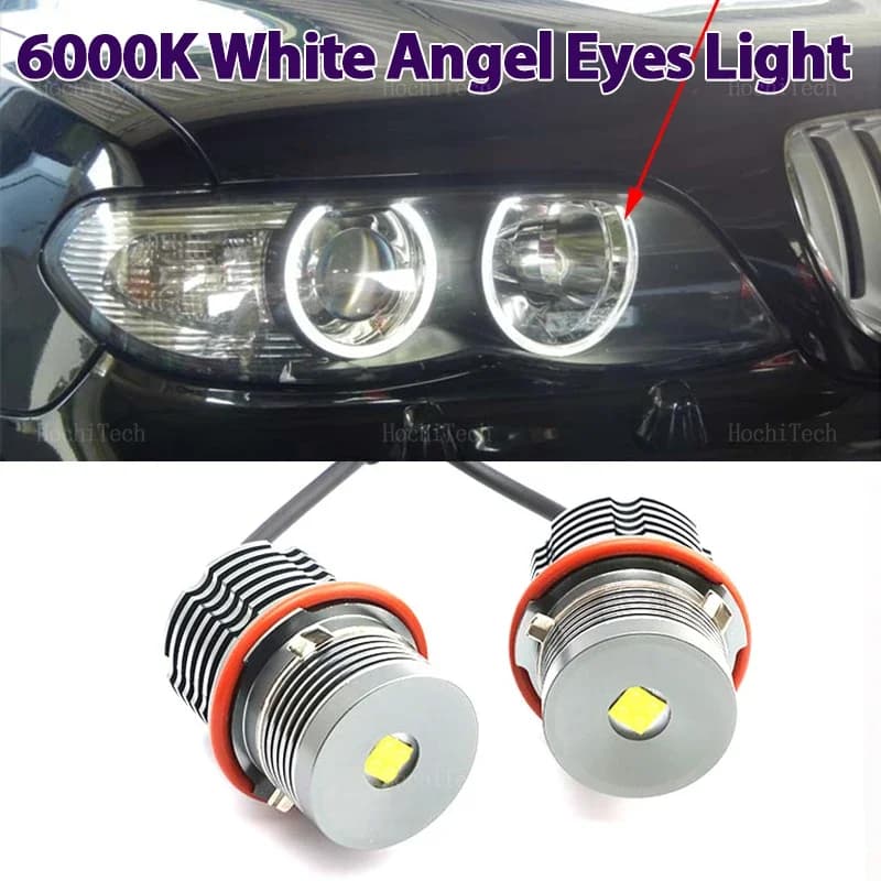 100w LED Angel Eyes Light Ring Canbus Light for BMW E39 E81 E82 E87 E88 X5 E53 E60 E61 E63 E64 X3 E83