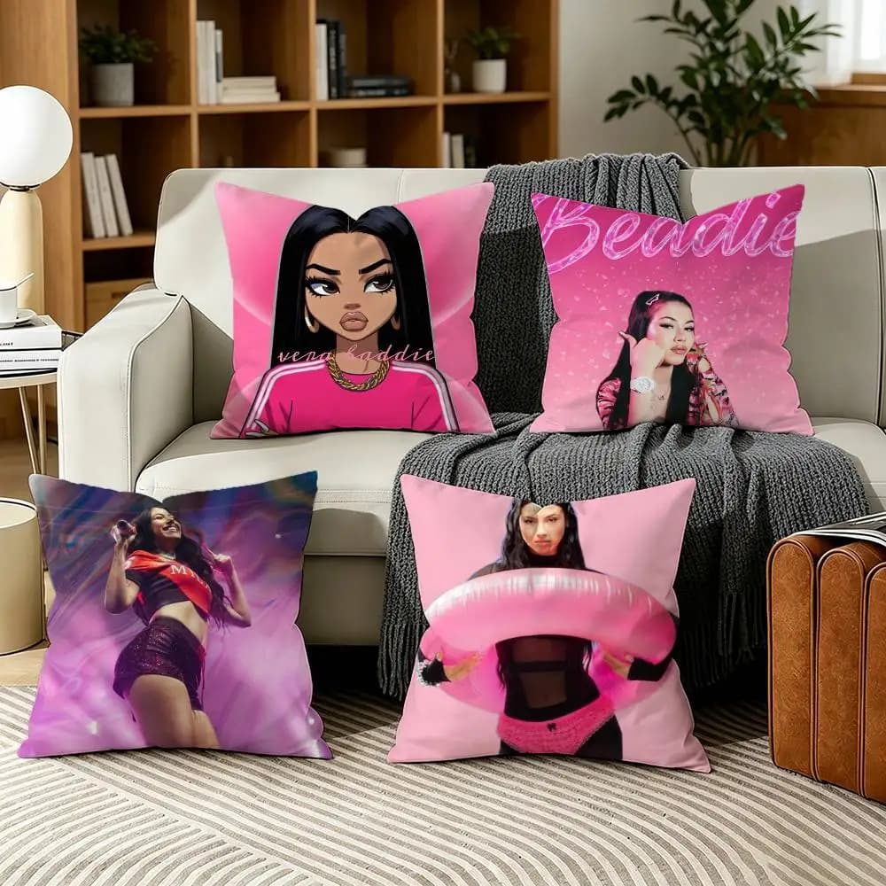 A-ANNA Pepe VERA BADDIE Pillow Case for Sofa Living Room Home office Decor Protective Cover
