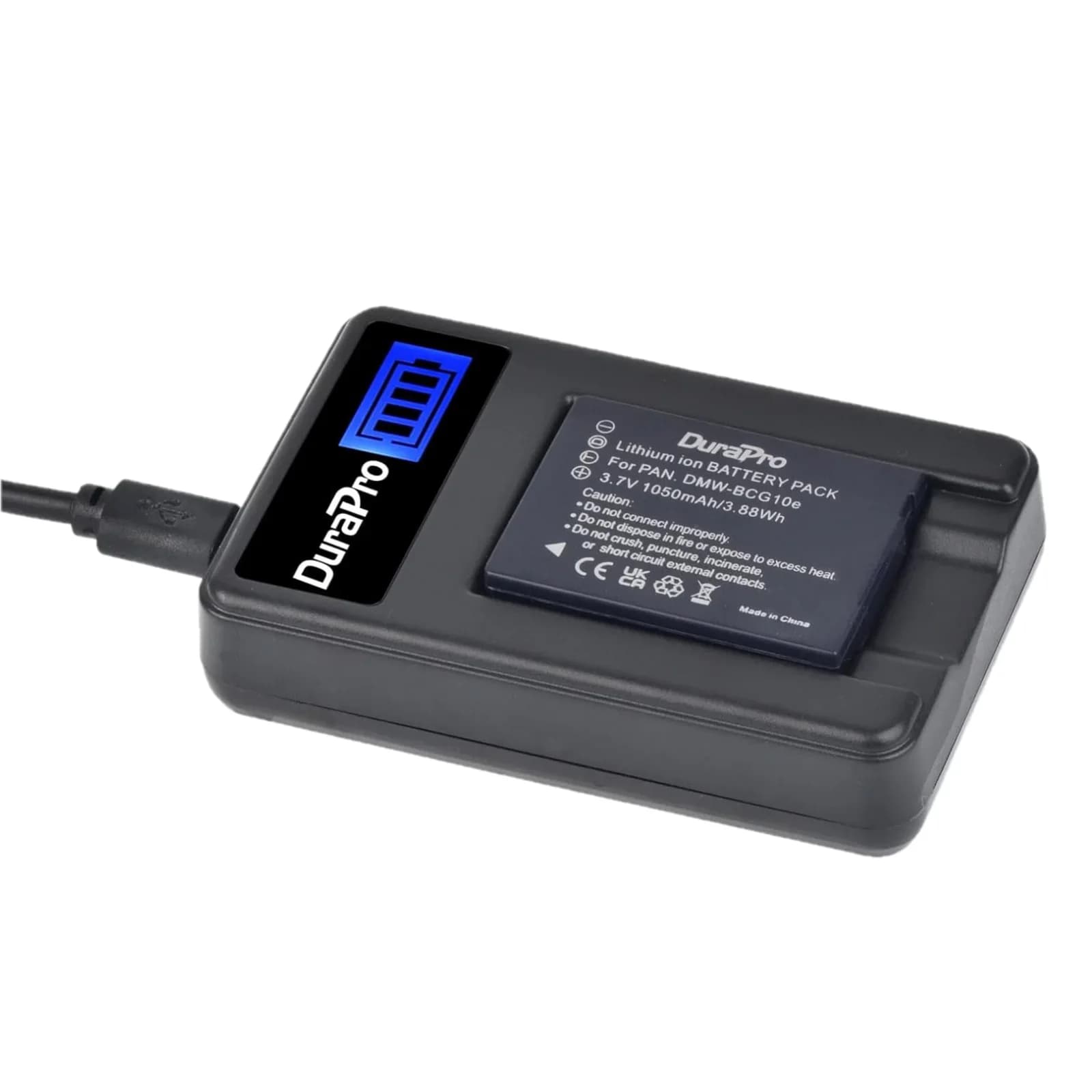 DMW BCG10 DMW-BCG10 Batteria Per Panasonic Lumix DMC-3D1 DMC-TZ7 DMC-TZ8 DMC-TZ10 DMC-TZ18 DMCTZ19 1050mAh DMW BCG10 Batterie