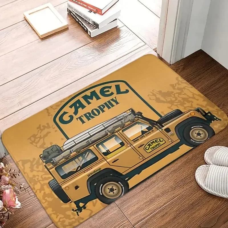 Custom Car Mat Camel Trophy Defender, Kitchen Anti-slip Mat, Bathroom, Garage, Carpet