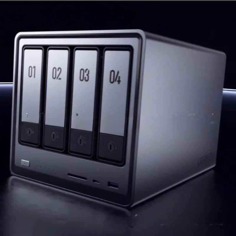 Server di Archiviazione di Rete DXP4800 NAS a 4 Dischi, Cloud Storage Privato, per Casa e Ufficio