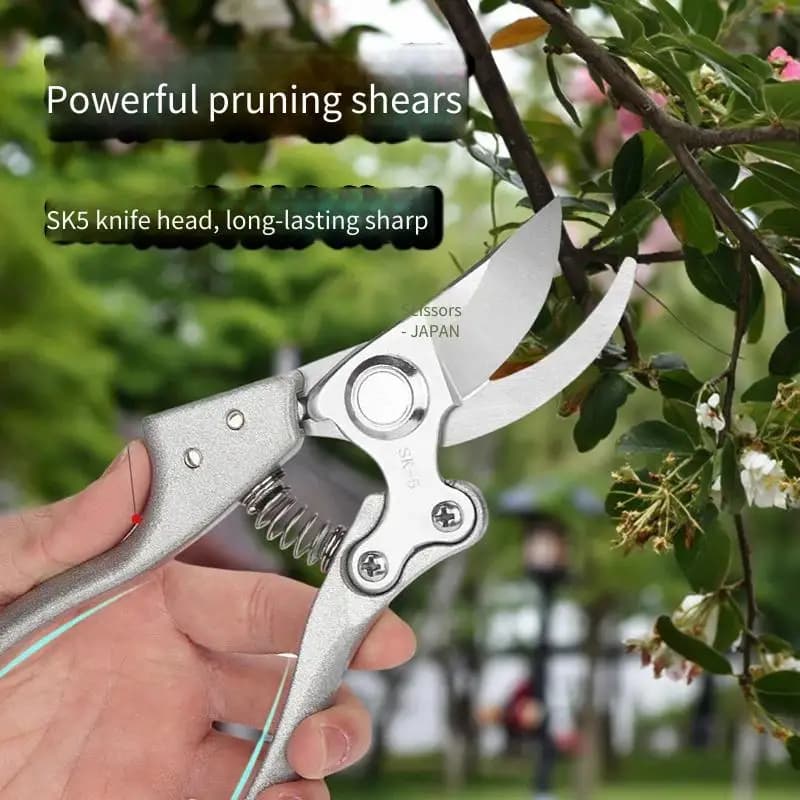 Forbici da Potatura Professionali in Acciaio SK-5 per un Taglio Senza Sforzo di Alberi da Frutto e Piante da Esterno