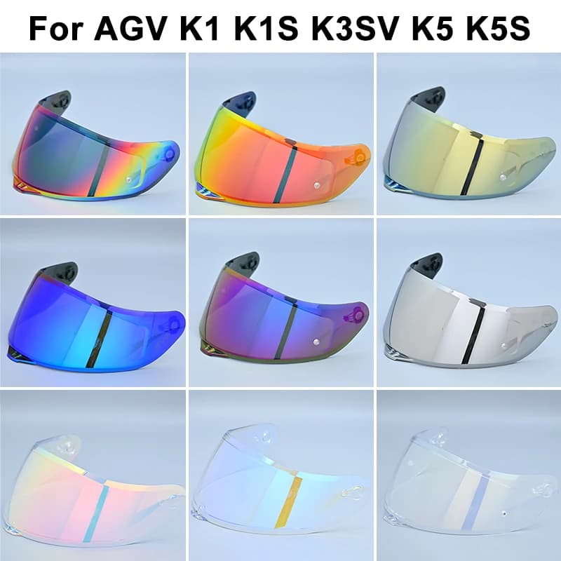 Per AGV K5 K5S K5-S K3SV K1 K1S Compact ST casco Moto visiera lente scudo occhiali Full Face Pin accessori Para Moto Casque