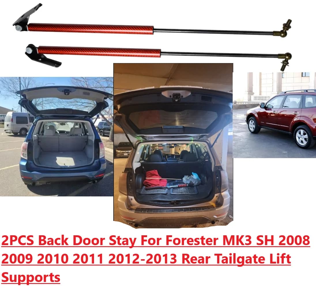 2PCS Porta Posteriore Soggiorno Per 2007 2008-2013 SUBARU Forester MK3 SH 3rd Portellone Posteriore Boot Molla A Gas Struts Prop Ascensore supporto