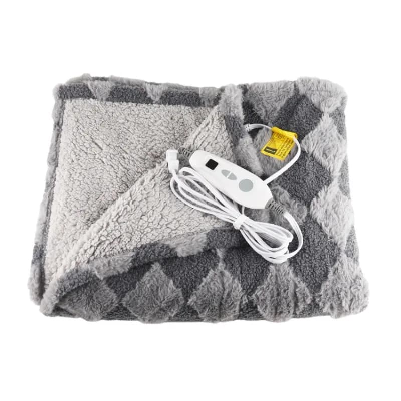 Coperta elettrica a doppio riscaldamento con controllo rapido della temperatura del riscaldamento Lavabile portatile per case invernali