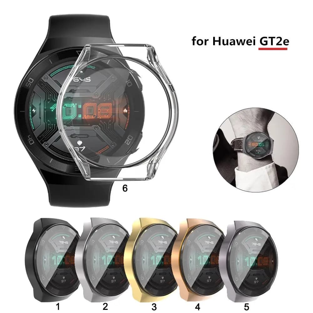 Per Huawei Wacth GT2e Custodia protettiva per schermo TPU Accessori per copertura paraurti morbida