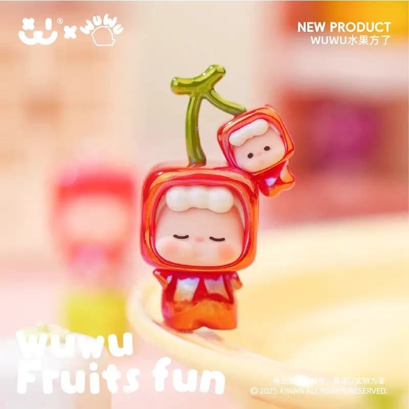 AMLLS WUWU Series of Fruit Recipes Blind bag Mini cute doll Action Figure Table ornament Mystery box Girl's Toy Gift