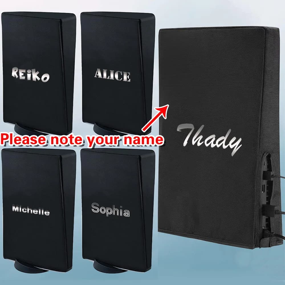 Prodotti personalizzati Accessori PS5 resistenti ai graffi Copertura antipolvere Host per console di gioco PS5 Copertura protettiva antigraffio