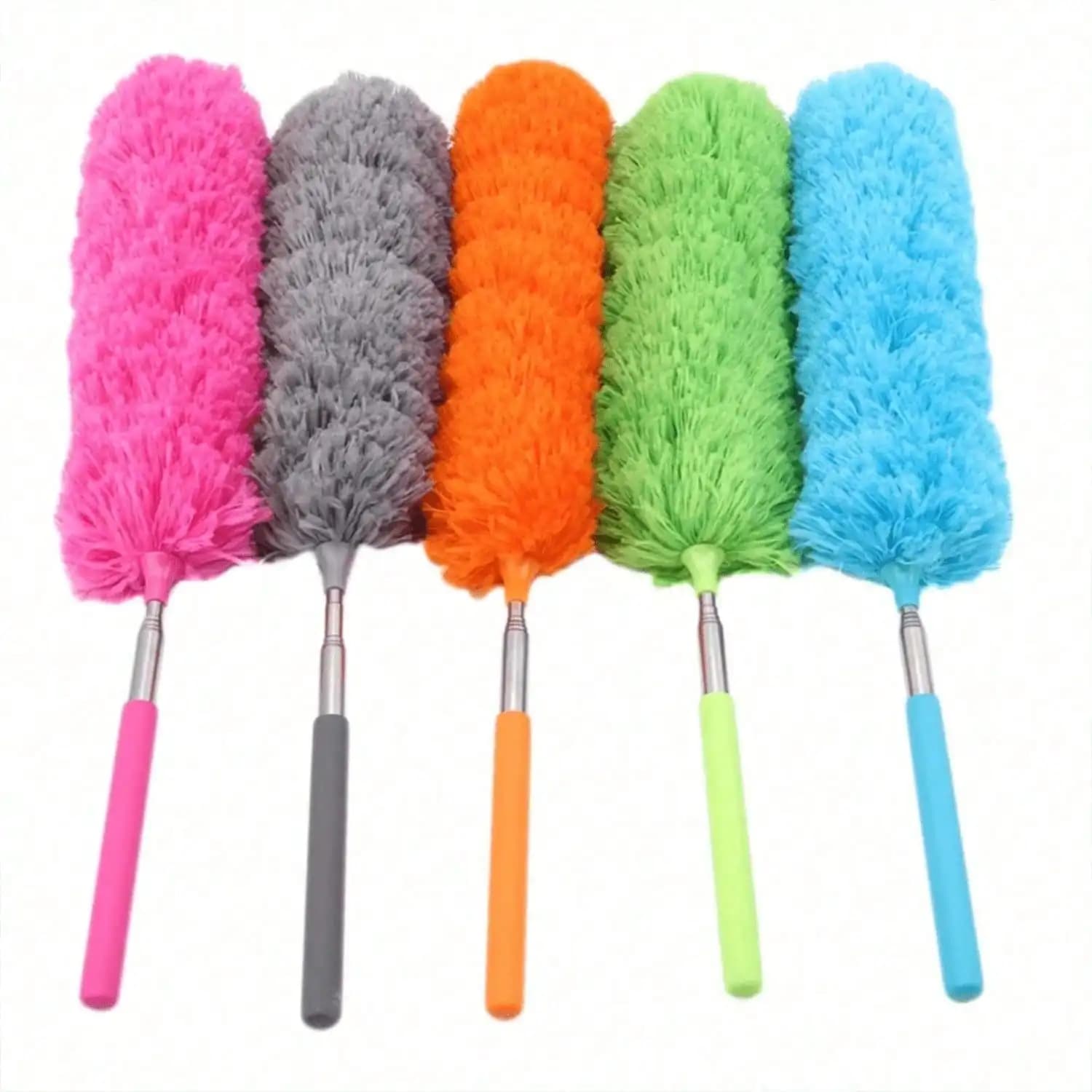 Light and flexible cleaning brush for dust removal from cracks, home cleaning tool.