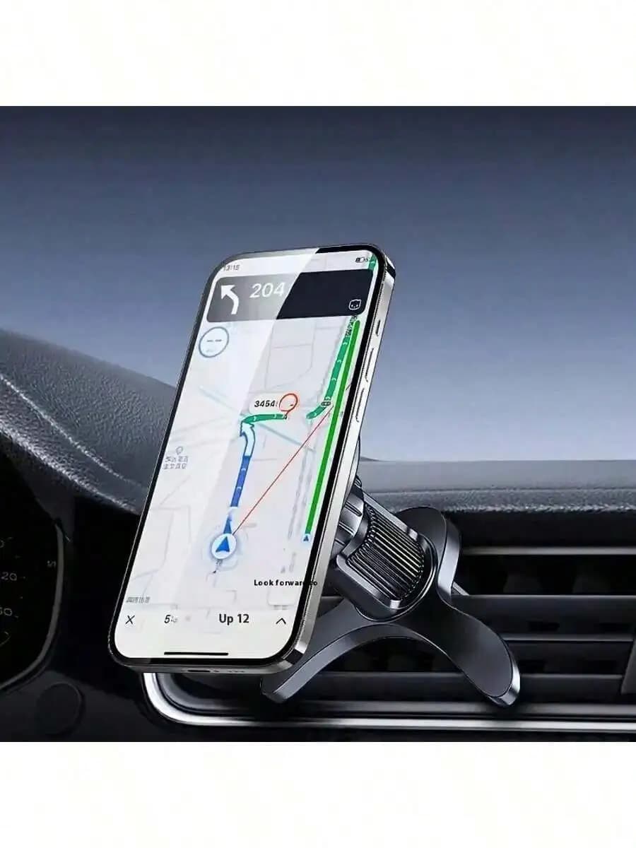 Supporto magnetico per telefono da auto con rotazione a 360 gradi per iPhone, Galaxy, Pixel e altri smartphone