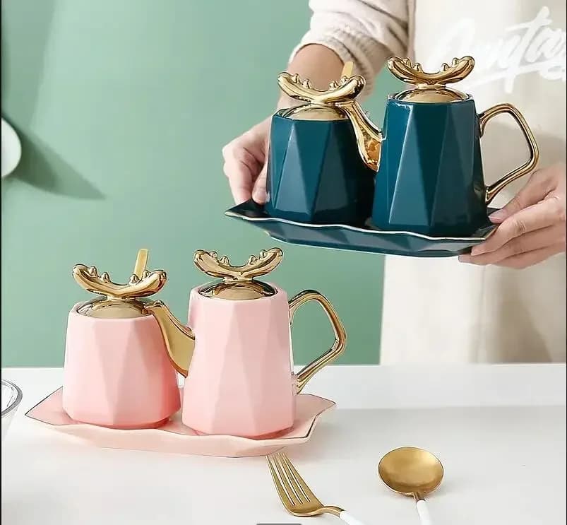 Barattolo di condimento in ceramica Set da due pezzi con vassoio Serbatoio di stoccaggio per condimenti da cucina Pentola per olio Pentola per aceto Set di pentole per spezie per sale e pepe