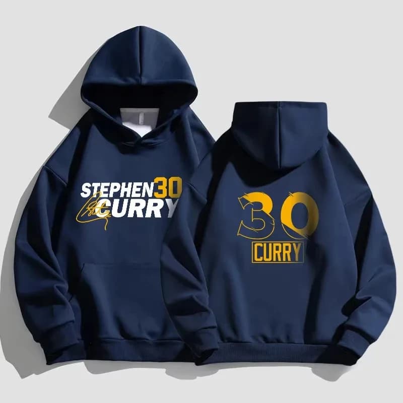 Men's Hoodie Spring and Autumn Style New Collection Curry Golden State Warriors Stephen