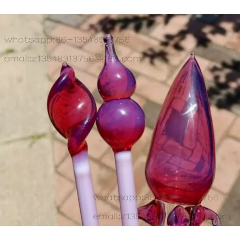 EXP41 540 Barra Proteica Rosso Rosa, Asta per Lampada in Vetro Bruciato, Materiale Duro Smaltato in Borosilicato ad Alta Resistenza