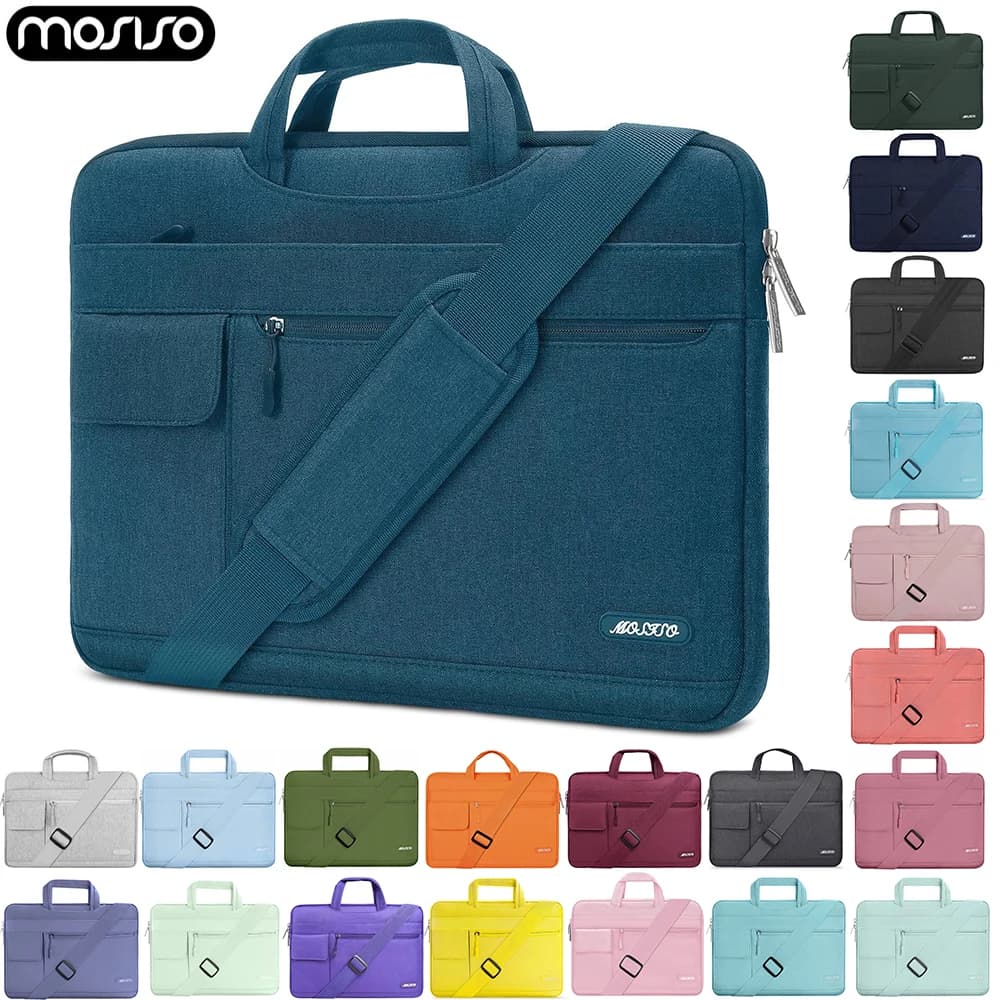 Borsa per laptop da 13 14 15 16 pollici Custodia per notebook per MacBook Air Pro Asus Dell HP Custodia per computer da viaggio per ufficio