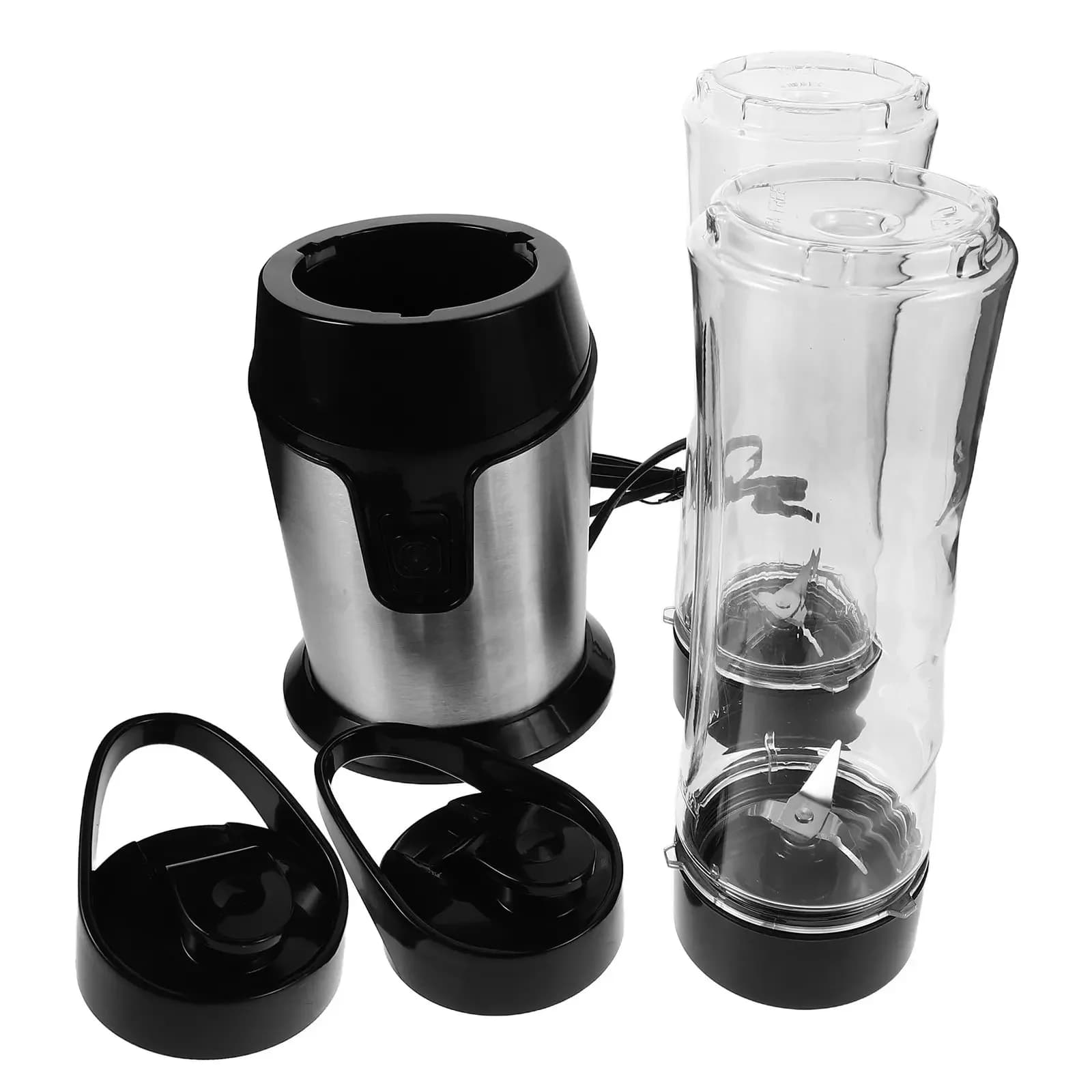 Nuovo Set Frullatore Portatile 600Ml, Mini Frullatore per Succhi Freschi, Frutta e Verdura, Facile da Pulire, Lame Staccabili, Robusto