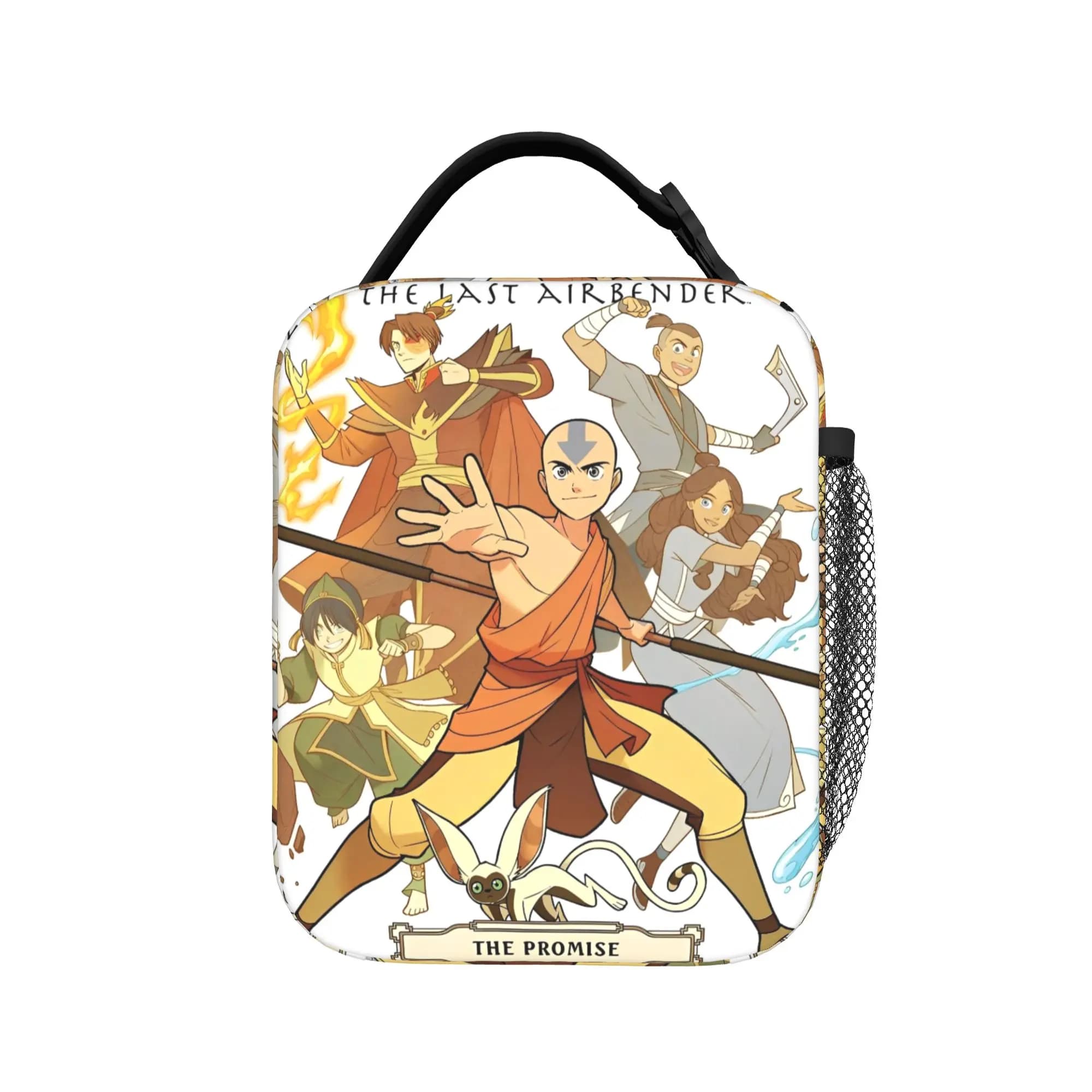 Legendary Avatars Insulated Lunch Bag Thermal Bag Meal Container Anime Avatars The Last Airbender Tote Lunch Box Food Handbags