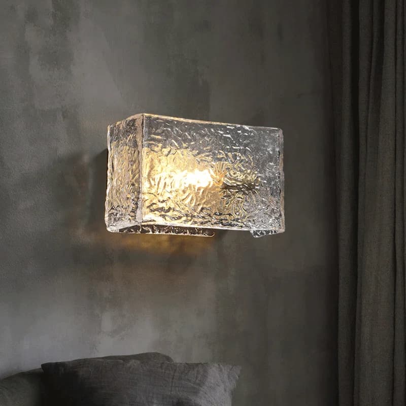 Ondulazione dell'acqua LED Luce di lusso Camera da letto Comodino Lampada da parete Rame Soggiorno Arredamento Sfondo Hotel Corridoio Corridoio Applique