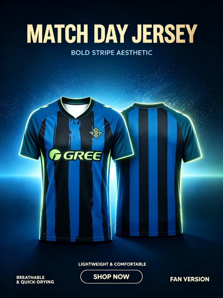 Summer Betis Football Jersey T-shirt Men Women 3D Printed Sports Training Breathable Quick Drying Sweatshirt Family Kids Tees