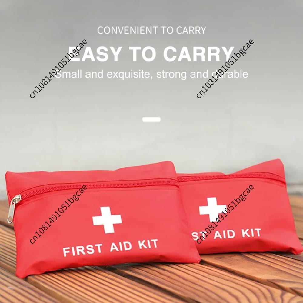 Mini First Aid Pouch Small Emergency Storage Bag First Aid Kit Empty Bag for Outdoor Camping Hiking Travel Emergency