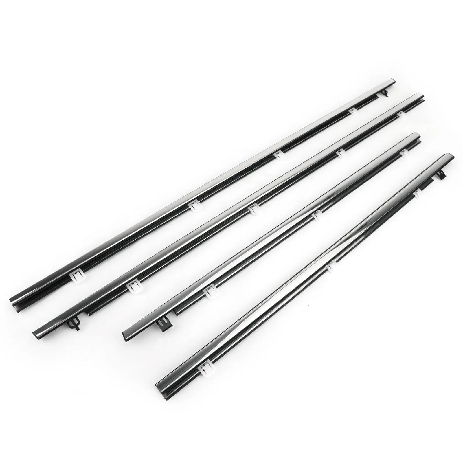 Per Acura TSX 2009-2014 72410-TL0-003 4 Pezzi Guarnizione Esterna per Finestrini Auto, Modanatura Sigillante
