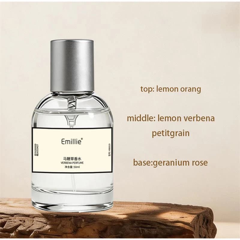 Nuovo Profumo di Lusso da Donna Eau De Toilette 50ml, Fragranza Agrumata Floreale, Freschezza Duratura, Spray alla Verbena, Elegante e Semplice