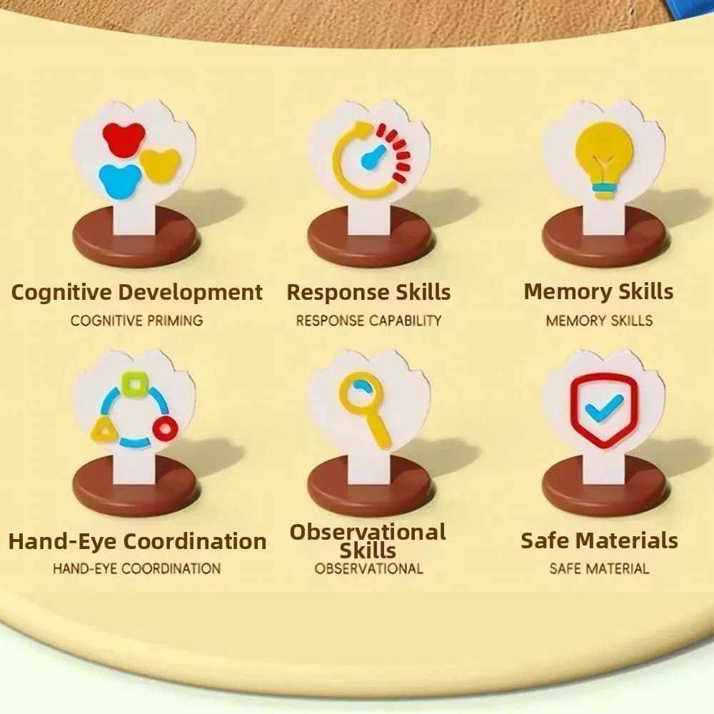 Giochi da Tavolo con Gatti Cartoon che Catturano Topi, Gioco di Memoria, Carte Divertenti, Giochi di Carte Intrattenenti, Gioco da Tavolo per il Pensiero Logico