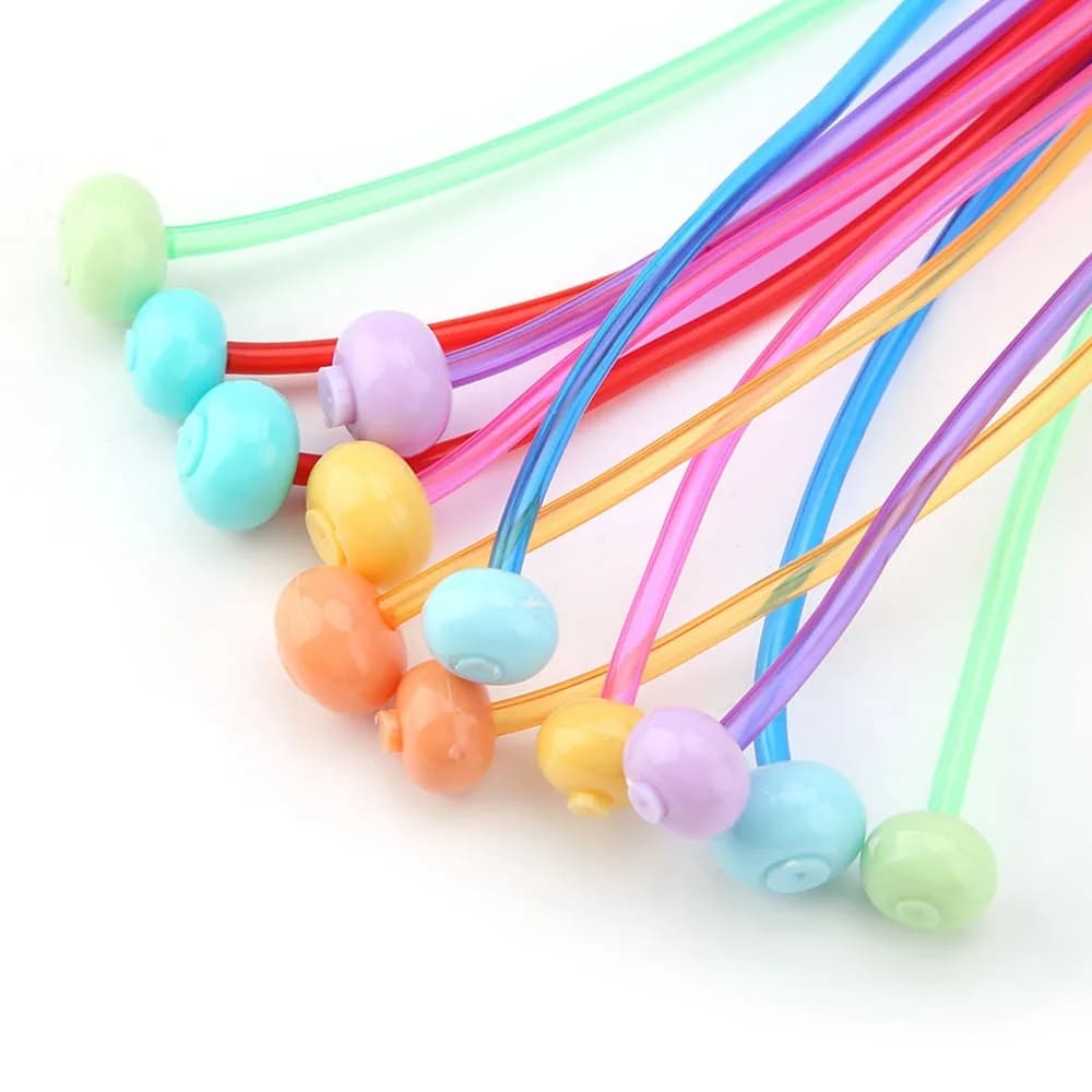 12pcs US Sizes E to O Tunisian Crochet Hook Set ABS Plastic Multicolor Afghan Crochet Needles 3.5-12mm With Cable