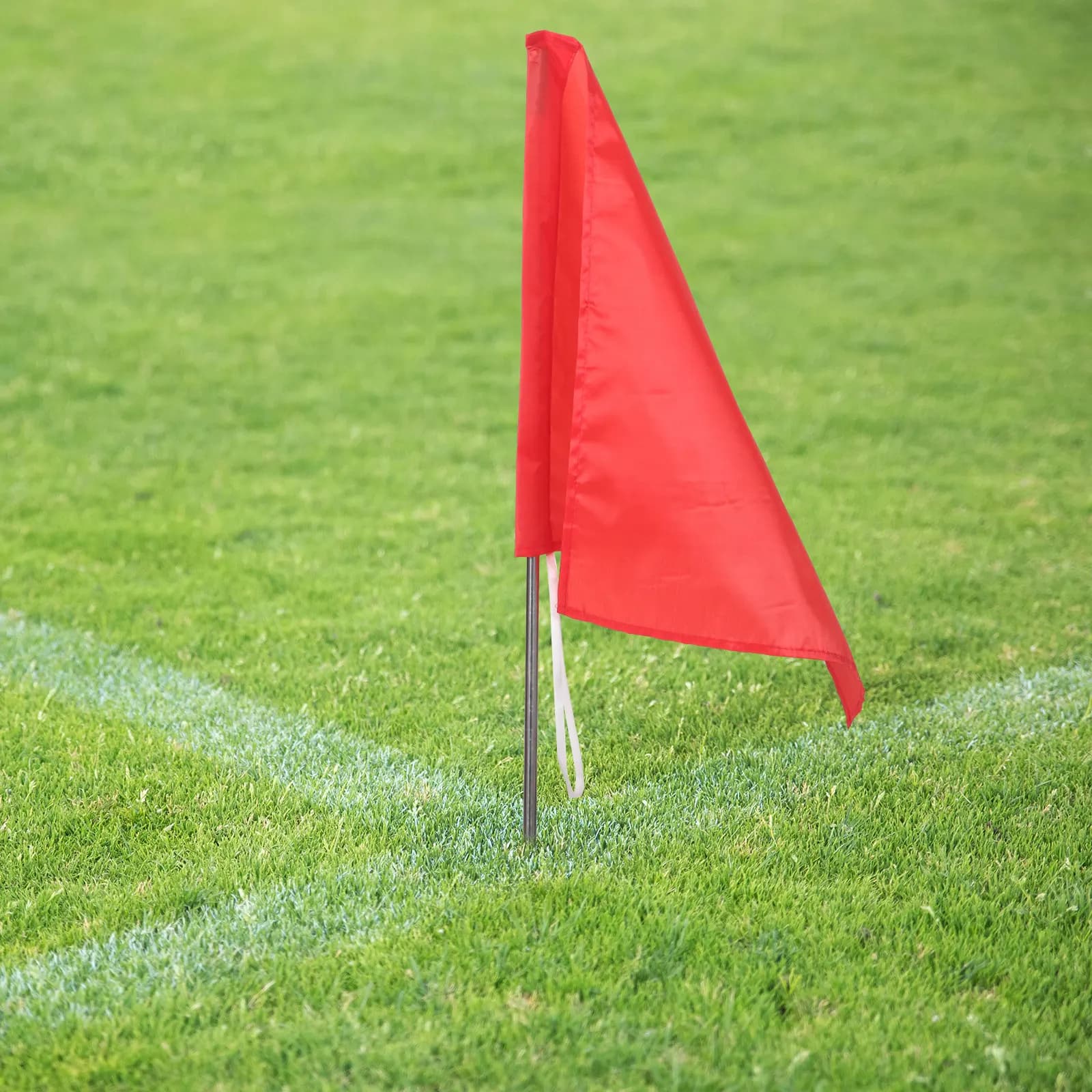 4Pcs Soccer Corner Flags Replacement Kit High-Visibility -Resistant Football Referee Penalty Flags Set