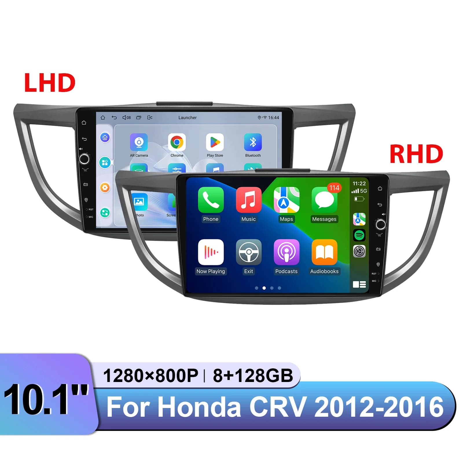 Autoradio multimediale JOYING 10.1" Android 13.0 con Apple CarPlay e Android Auto per Honda CRV 2012-2016