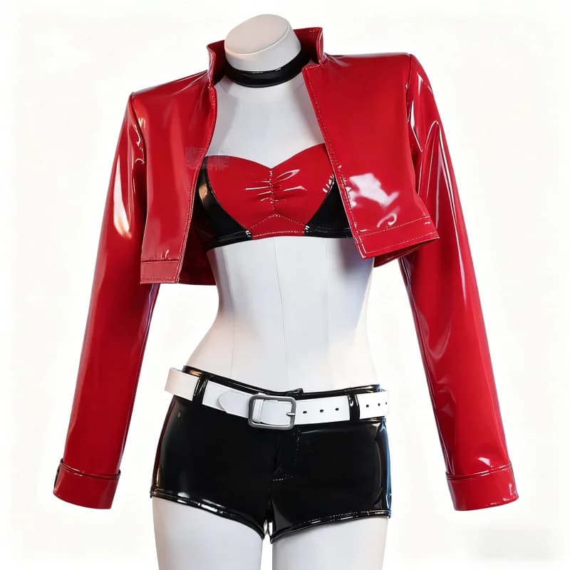FGO Cosplay Fate Grand/Order Tohsaka Rin Costumes Anime Red Sexy Racing Suit Stronger Saber Uniform Woman Halloween Outfit