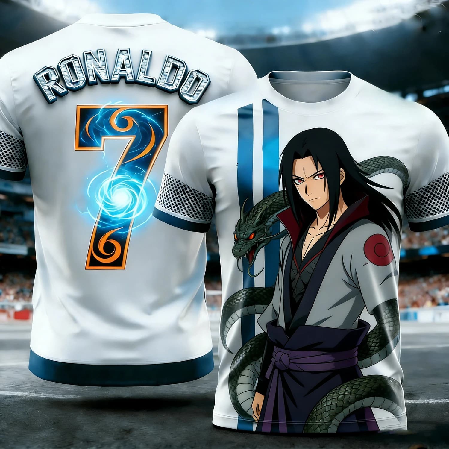 The New Edition 2026 of the "New Naruto: Uzzomari" Football T-shirt 7, exclusive jersey for fans in limited edition