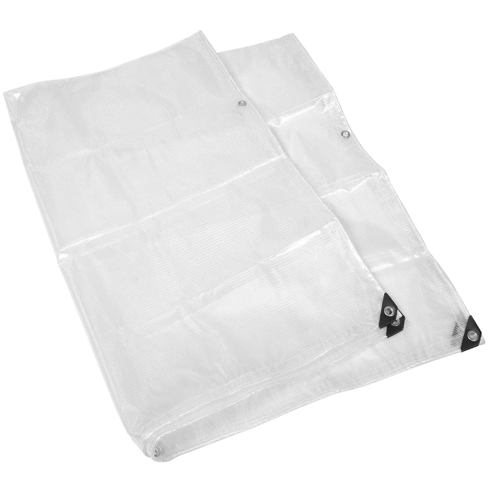 Telo Impermeabile Multiuso per Serra, Copertura Auto, Protezione Paesaggistica, Finestre, Balconi, Verande, Tende da Campeggio in PVC