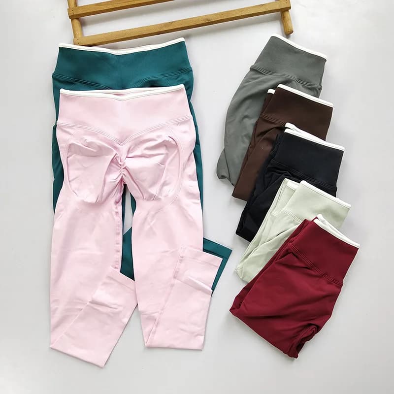 Ignite Sculpt Leggings Donna Pantaloni sportivi da yoga senza cuciture Abbigliamento da palestra Allenamento fitness Abbigliamento sportivo Collant scrunch per il sollevamento dell'anca