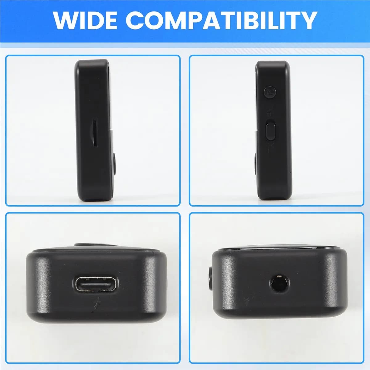 Trasmettitore e Ricevitore Bluetooth 5.4 A23G, Adattatore Wireless Aux Bluetooth per TV/Aereo/Auto/HiFi/Altoparlanti con Adattatore Audio