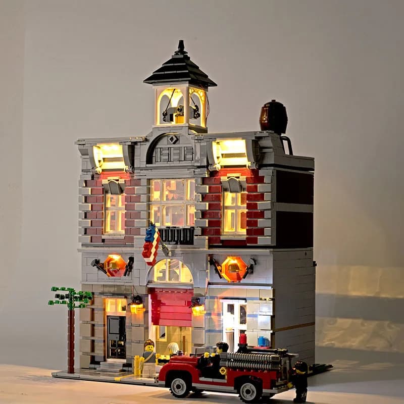 Kit di illuminazione a LED per il modello 10197 Fire Brigade (NON include il modello)