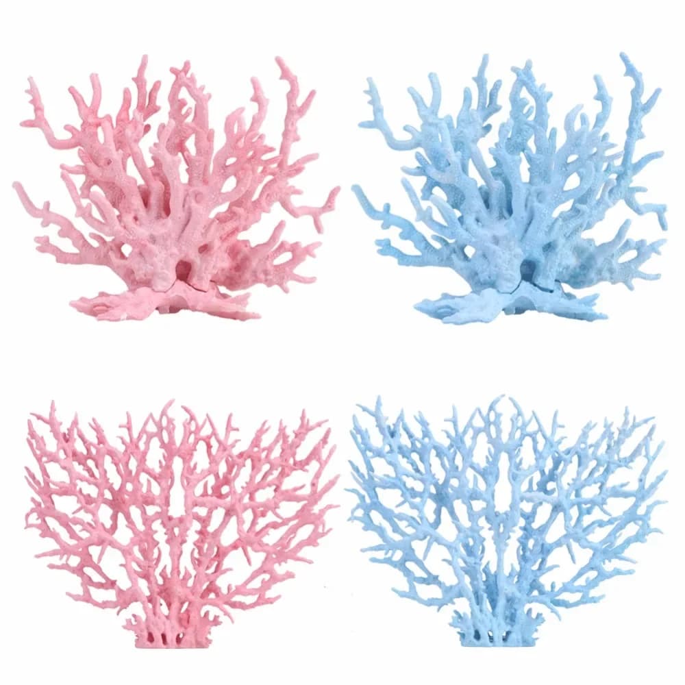 Ornament for plants of artificial coral vivid plastic aquarium landscape for underwater aquarium Decoration aquarium Aquarius ornament