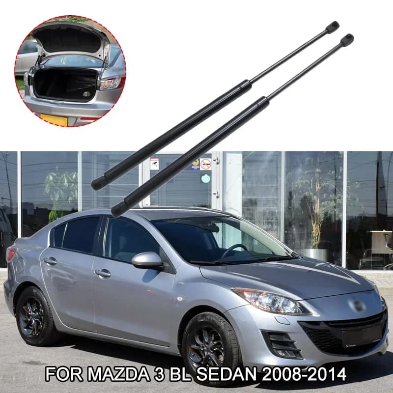 Rear Trunk Tailgate Lift Support Gas Strut Shock Damper OEM BBM4-56-930A,BBM4-56-930 For Mazda 3 BL Sedan 2008-2014