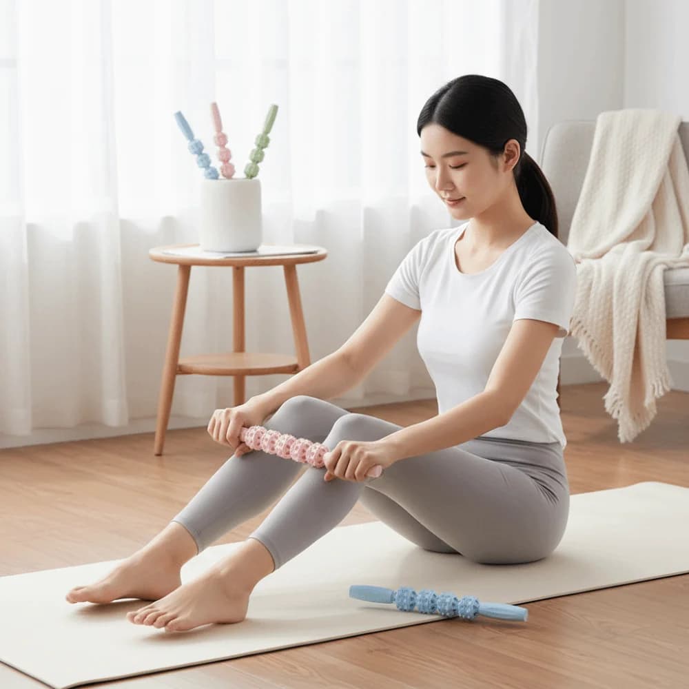 Deep Tissue Muscle Roller Stick Muscle Massage Body Slimming Body Roller Sports Rehabilitation Foam Massage Roller Physiotherapy